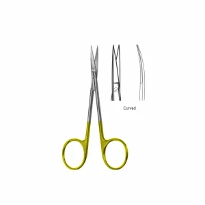 Uterine, Ligature, Iris Scissors T.C.